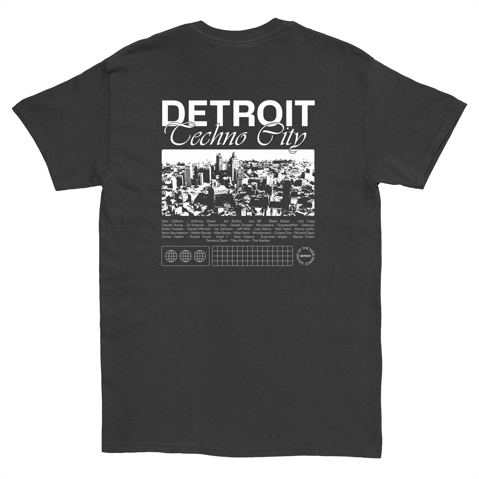 【 PROJECT】25SS★ City Daejeon Classic T-Shirt DETROIT TECHNO CITY | Everpress