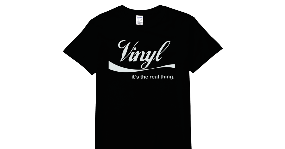 Vinyl it's the real thing Everpress