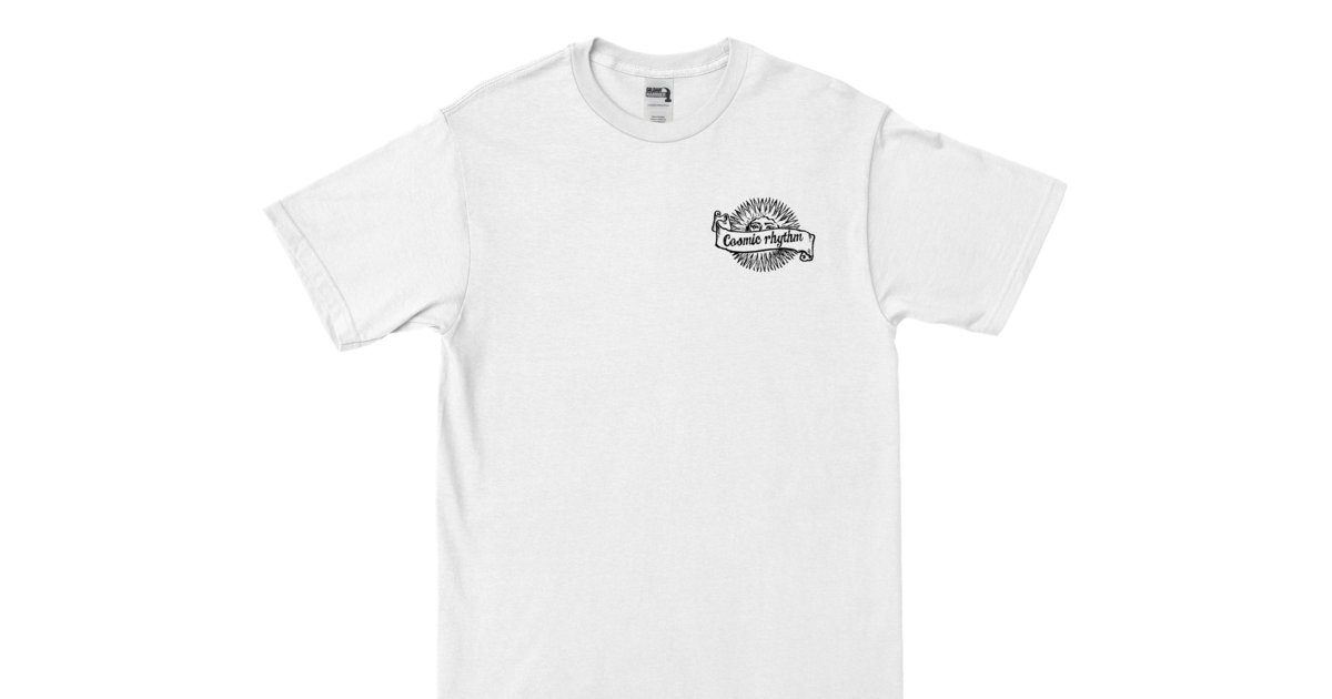 【DIME】 Cosmic T-Shirt / White White Cosmic T-shirt by Dime on Sale