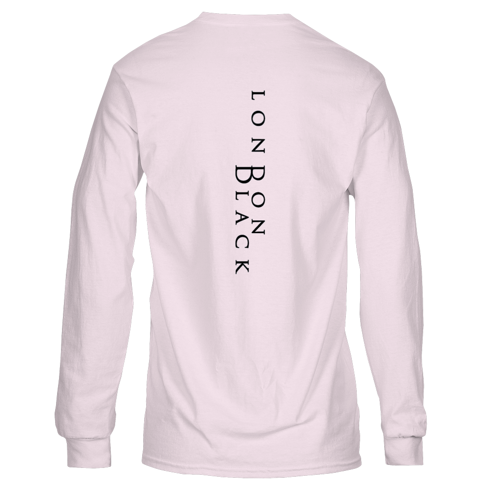 Pink long sleeve graphic tee Clearance