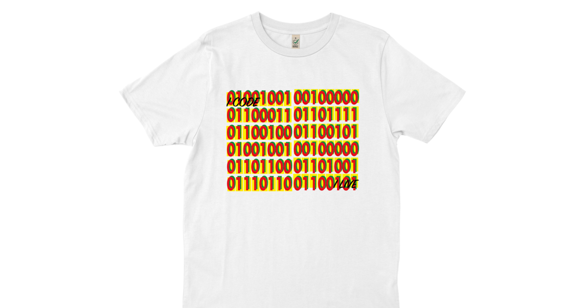 I CODE LIVE' IN BINARY Everpress