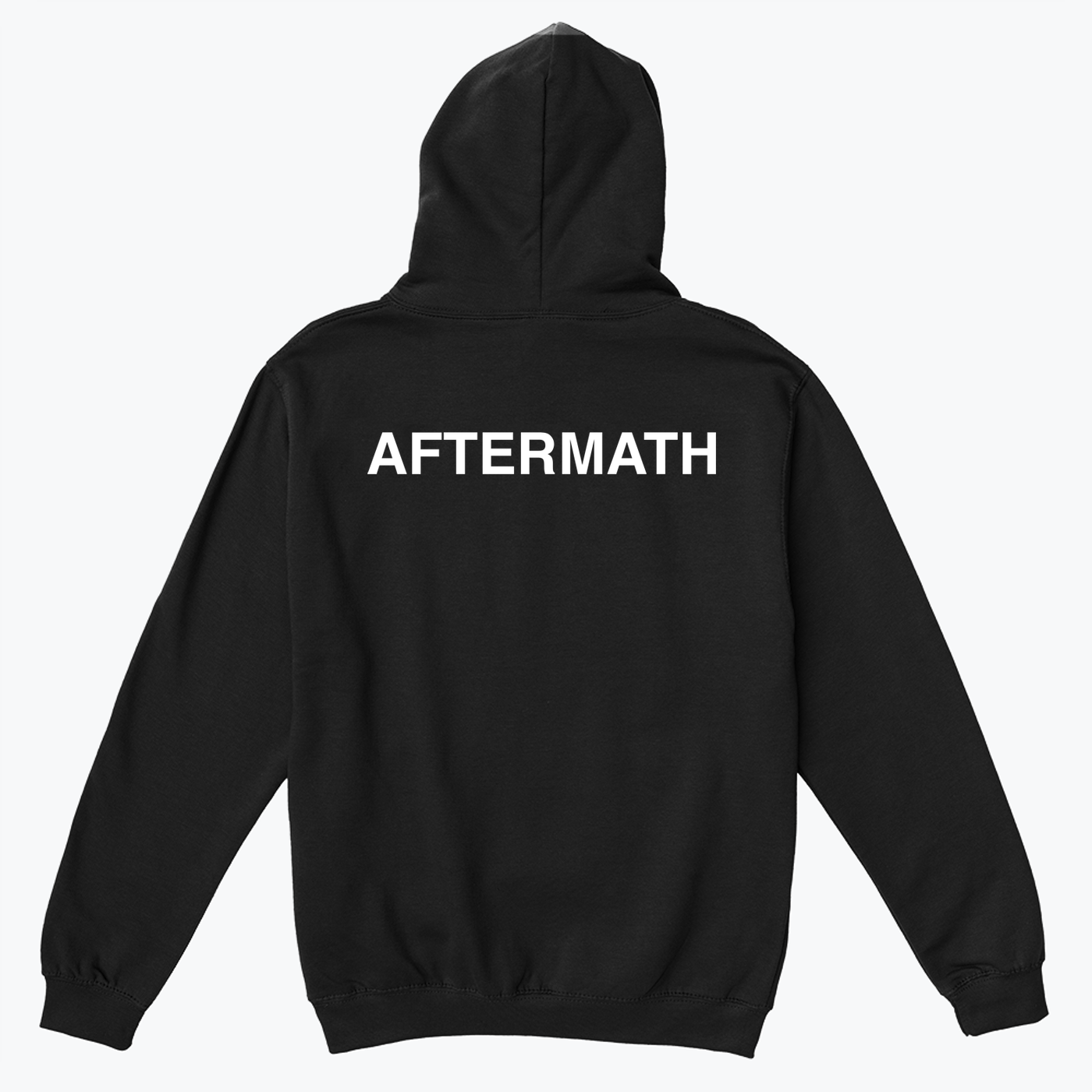 [AFTERMATH] AFTERMATH STAR POCKET HOODIE /追跡付 Star Printed Oversized Hooded Sweatshirt - NEWME