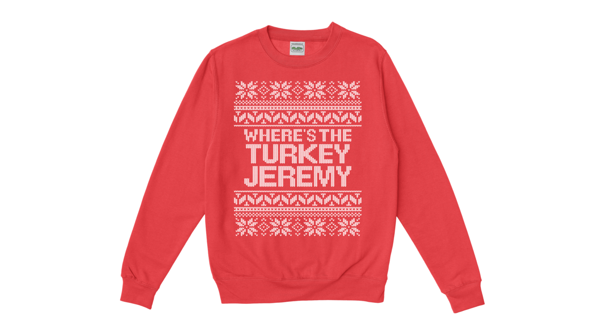 WHERE'S THE TURKEY JEREMY apparel Everpress
