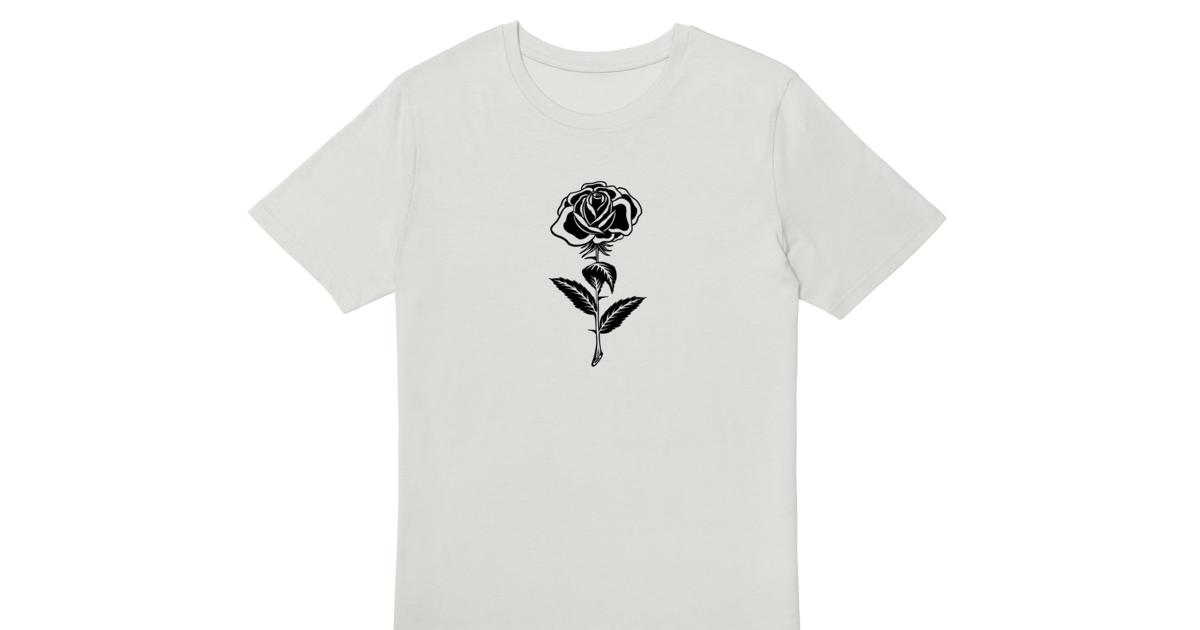Blackwork rose | Everpress