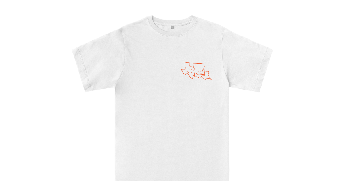 Texas loves louisiana | Everpress