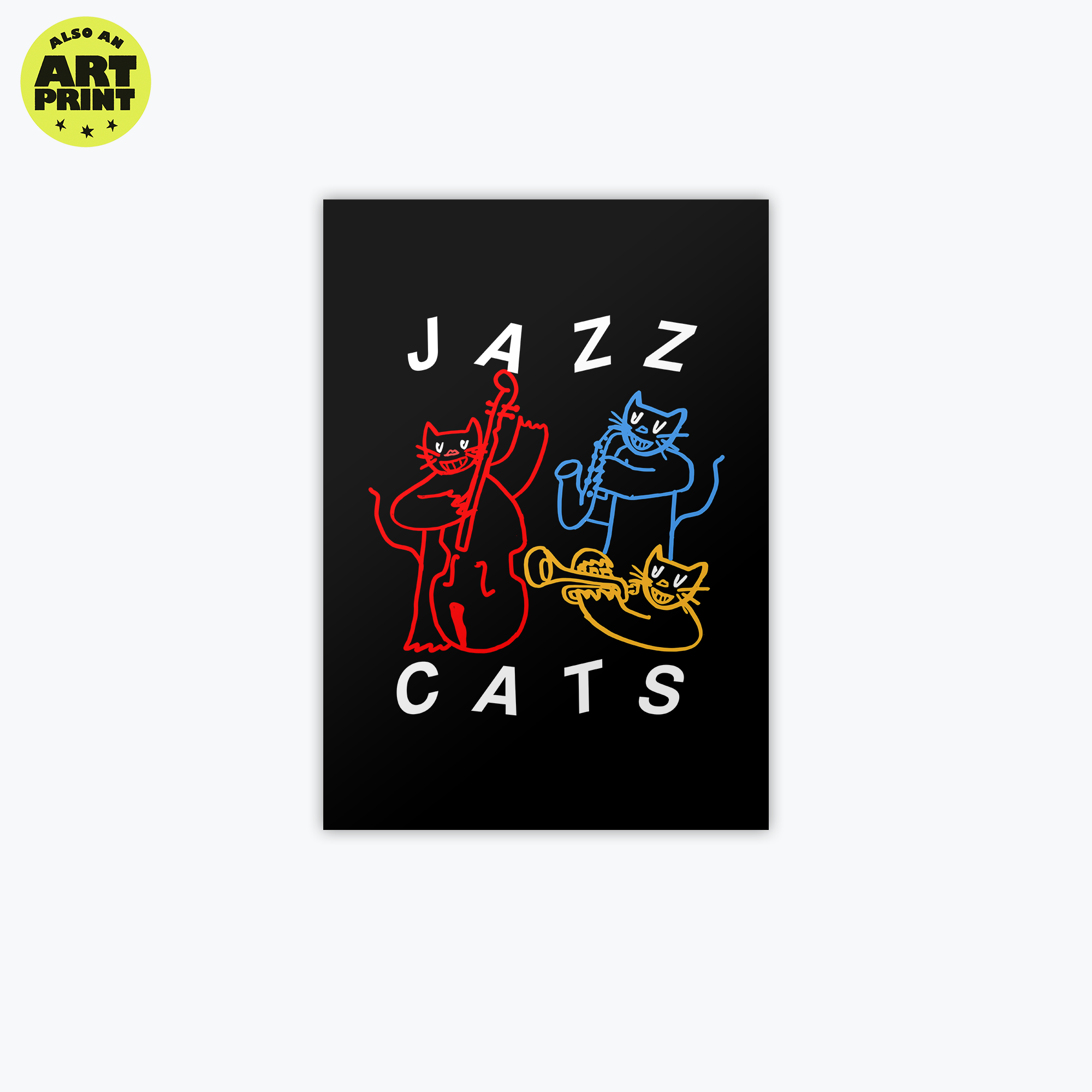 The Jazz Cats Print Everpress