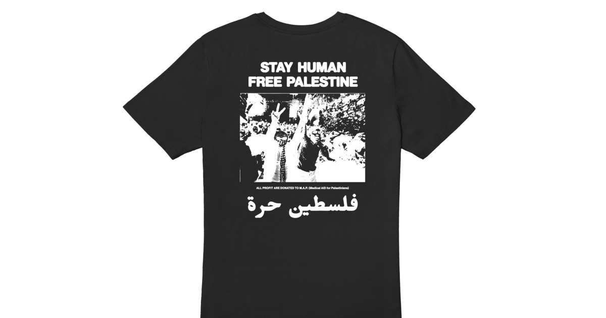 STAY HUMAN, FREE PALESTINE | Everpress