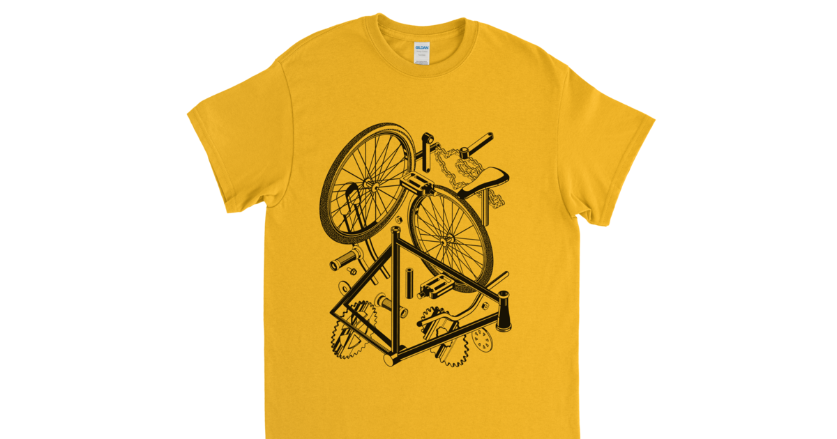 the bike deconstructed